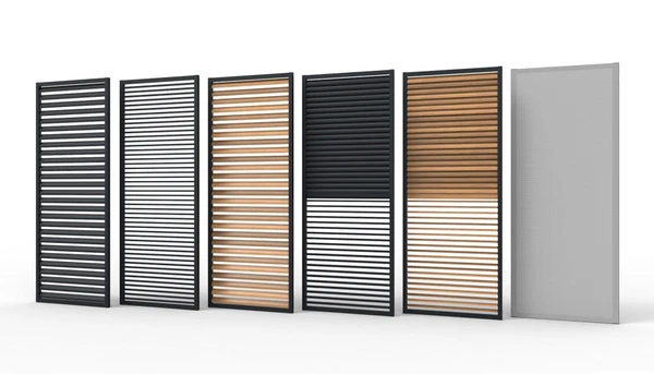 Los paneles de protección solar Loggia bloquean los rayos de sol de forma elegante y acogedora.